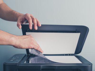 Scanning a Document Using a Flatbed Scanner