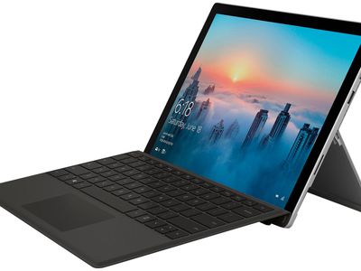 Microsoft's Surface Pro 4 on a white background