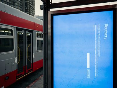 Windows 11 system crash due to security update from CrowdStrike affected bus stops