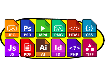 Various file extensions